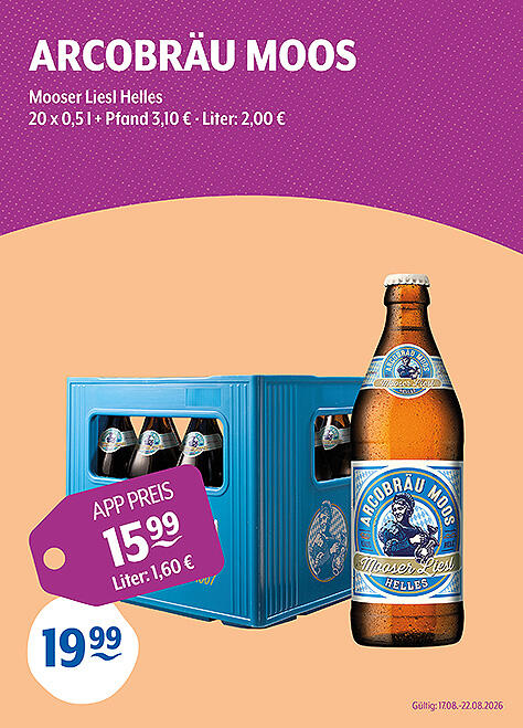 Arcobräu Mooser Liesl Helles