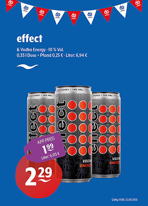 Effect & Vodka Energy