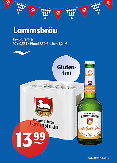 Lammsbräu Bio Glutenfrei