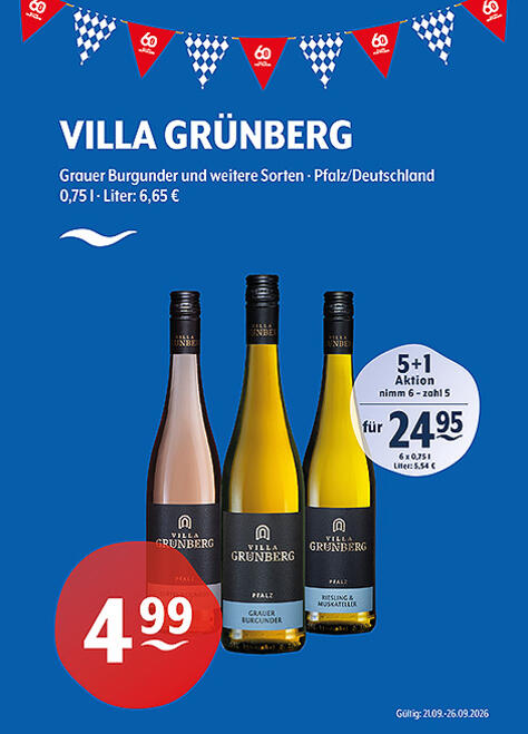 Villa Grünberg Grauer Burgunder