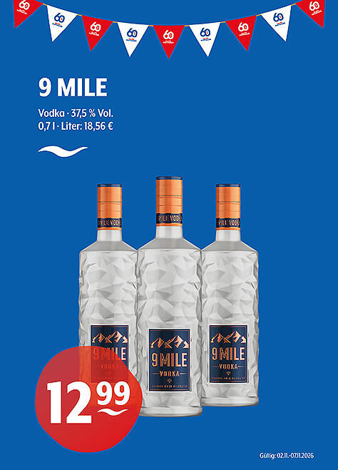 9 Mile Vodka