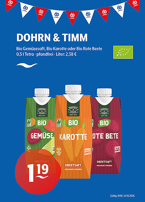 Dohrn & Timm Bio Säfte