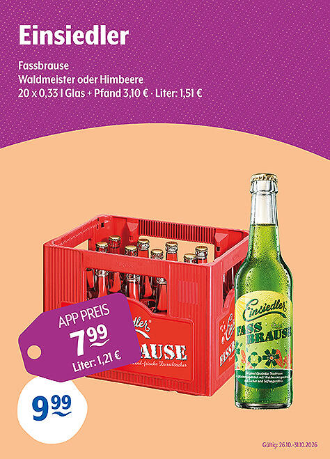 Einsiedler Fassbrause