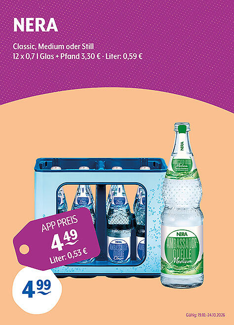 Nera Natürliches Mineralwasser