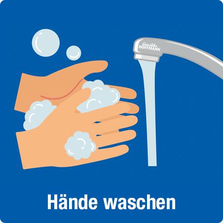Hände waschen