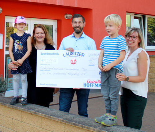 Lausitzer Natürliches Mineralwasser Spendenaktion