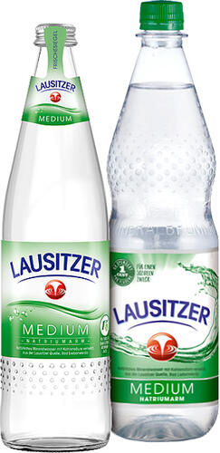 Lausitzer Natürliches Mineralwasser Medium