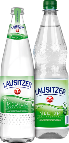 Lausitzer Natürliches Mineralwasser Medium