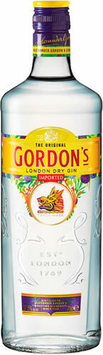 GORDON'S London Dry Gin Export ist auch aus den Regalen von Getränke Hoffmann nicht wegzudenken.