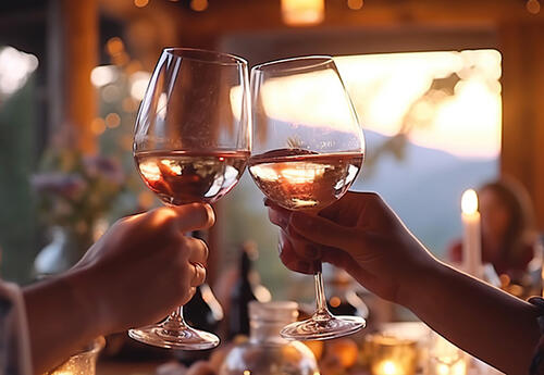 Perfektes Match: Sommerfest und dieser Roséwein der Familie Perrin!