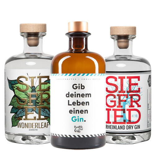 In den Produkten von SIEGFRIED sorgt etwa Lindenblüte für regionale Besonderheit. Bei Gib deinem Leben einen Gin. ist schon das Etikett ein Hingucker.