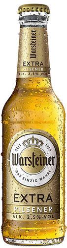 Der perfekte Durstlöscher: ein eiskaltes Warsteiner Extra Pilsener