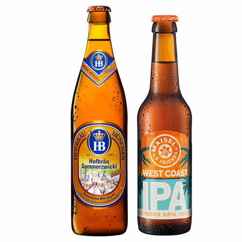 Bierspezialitäten wie diese bilden die Basis für die Vielfalt bei Getränke Hoffmann