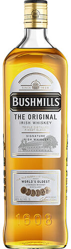 0,7-Liter-Flasche BUSHMILLS The Original Irish Whiskey