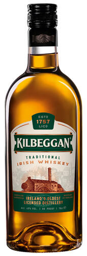 Flasche KILBEGGAN – Traditional Irish Whiskey