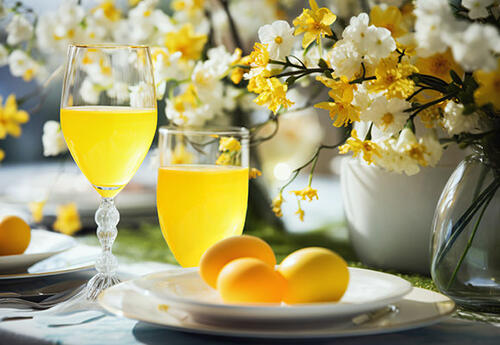 Osterbrunch mit tollen Getränken