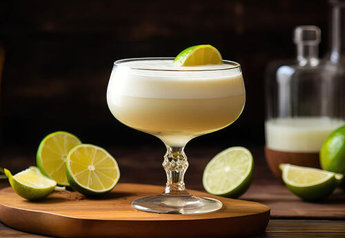 Dieser Eierpunsch wird heiß serviert. Durch das Aufschlagen entsteht der schöne Schaum.