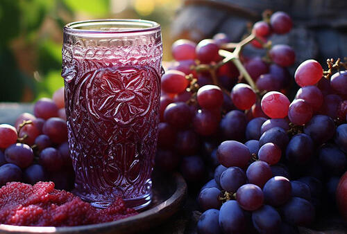 Auch aus roten Trauben gibt es junge Weine
