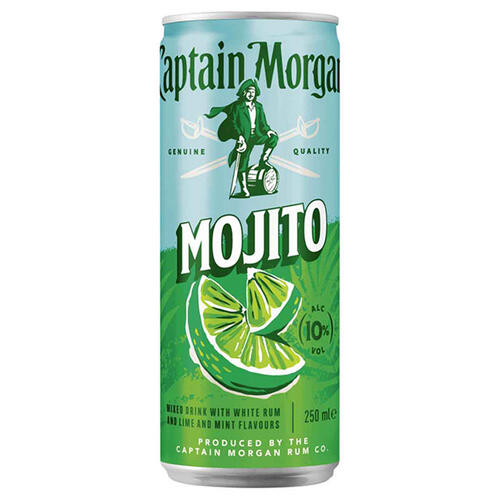 250-ml-Slimdose Captain Morgan Mojito