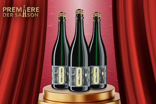 Vorhang auf für unsere Premiere der Saison: Kolonne Null Cuvée Blanc