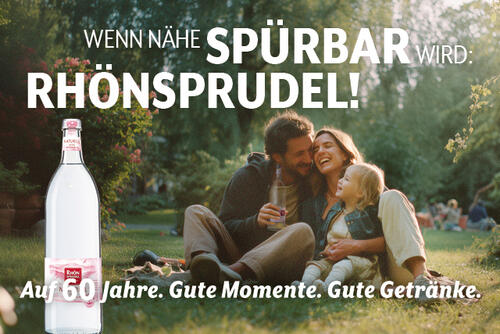 Jubiläum Getränke Hoffmann - Rhönsprudel