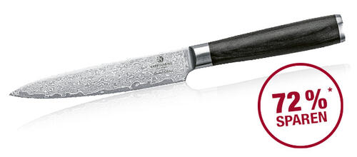 Damast Allzweckmesser von CHEF CUISINE bei der GH Treueaktion Küchenartikel