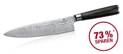 Damast Chefmesser von CHEF CUISINE bei der GH Treueaktion Küchenartikel