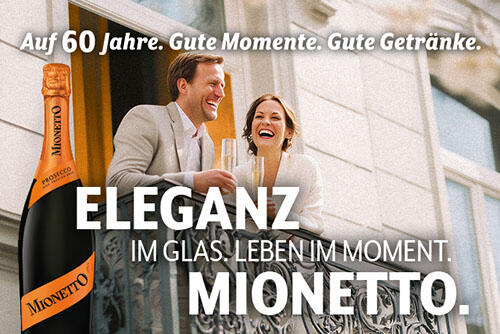 Jubiläum Getränke Hoffmann - Mionetto