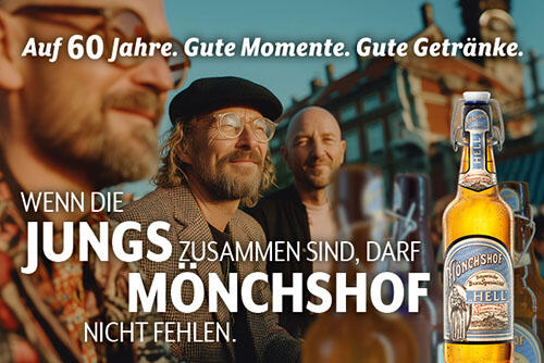 Jubiläum Getränke Hoffmann - Mönchshof Hell