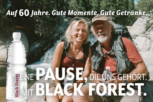 60 Jahre Getränke Hoffmann - Black Forest Still