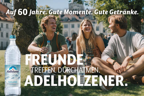 60 Jahre Getränke Hoffmann - Adelholzener