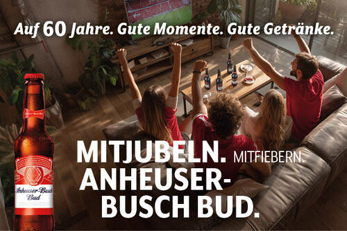 60 Jahre Getränke Hoffmann - Anheuser Busch Bud