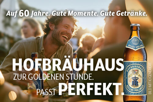 60 Jahre Getränke Hoffmann - Hofbräu