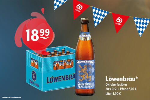 Dein Oktoberfest für Zuhause - Löwenbräu