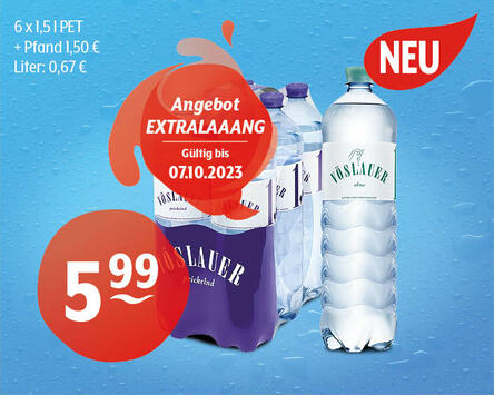 Vöslauer Natürliches Mineralwasser