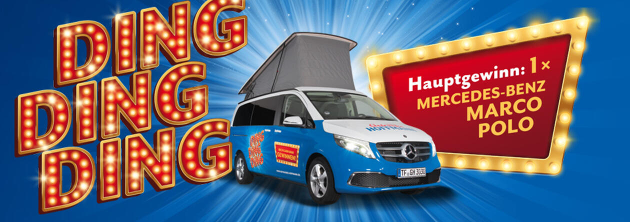 DING DING DING Das Mega-Gewinnspiel von Getränke Hoffmann