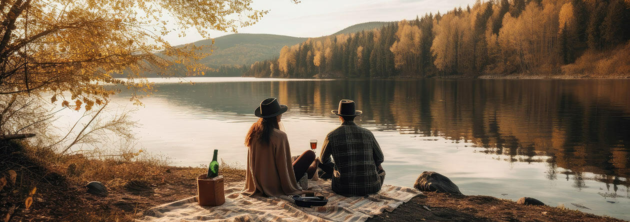 Mit der BURGUNDERSTUNDE by Martin Schongauer lässt sich ein Herbstabend wunderbar am See ausklingen.