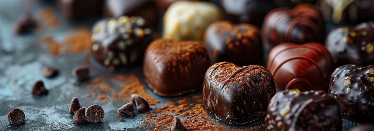 Nicht nur zum Valentinstag ein Geschenk mit Herz: unsere selbstgemachten Whiskey-Pralinen.