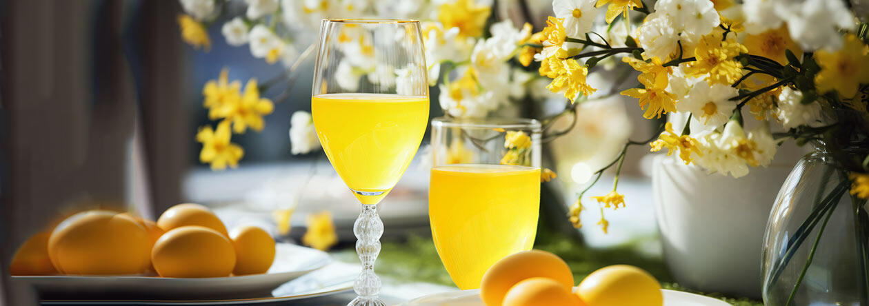 Osterbrunch mit tollen Getränken