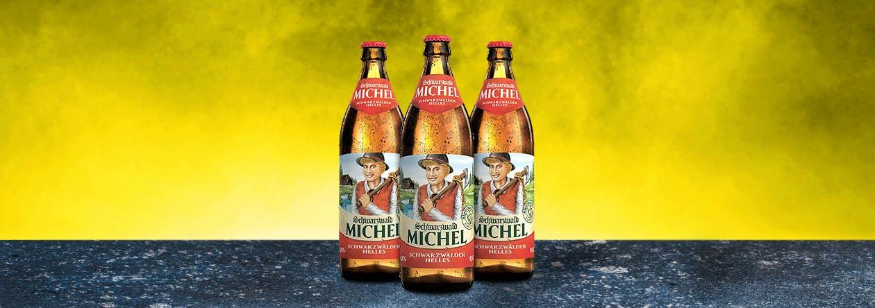 Flaschen von Schwarzwald MICHEL