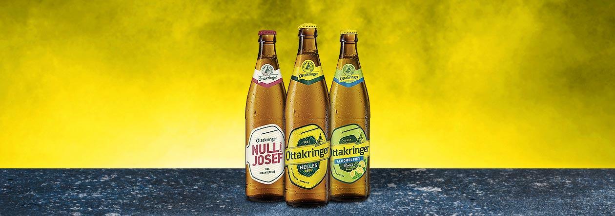 Ob der Klassiker Ottakringer Helles, das Ottakringer Alkoholfrei Radler Zitrone-Minze oder der Newcomer Null Komma Josef – sie vereinen höchste Braukunst