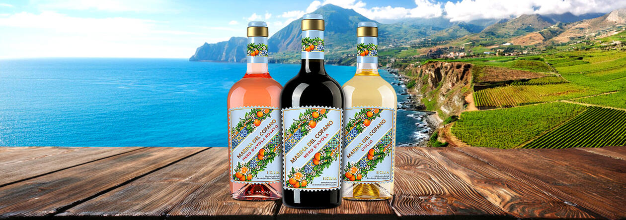 MARINA DEL COFANO: Sizilianischer Wein bei Getränke Hoffmann