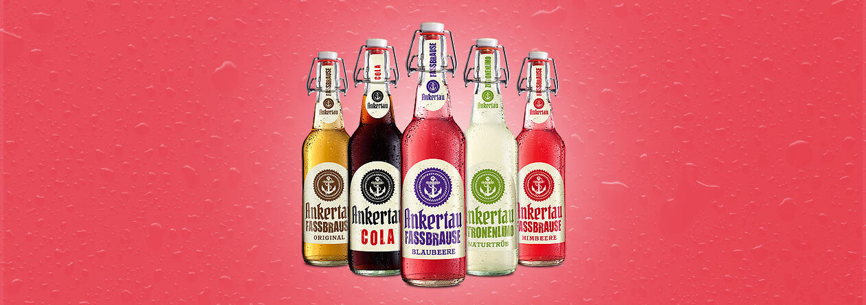 Ankertau Cola, Limo und Fassbrause Ankertau Cola, Limo und Fassbrause