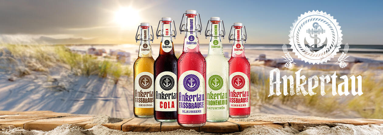 Ankertau Cola, Limo und Fassbrause Ankertau Cola, Limo und Fassbrause
