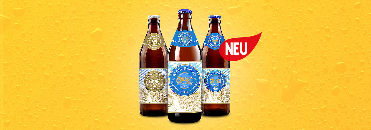 Kreuzwertheimer Hell oder Weißbier