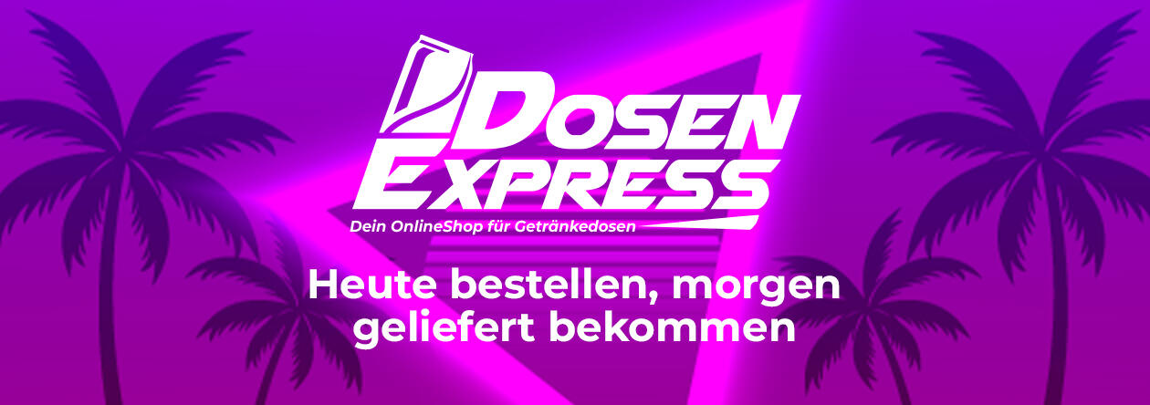 Getränke in Dosen online bestellen – ganz einfach mit DosenExpress