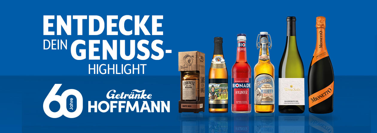 Jubiläum Getränke Hoffmann - Unser Jubiläums-Genuss im April