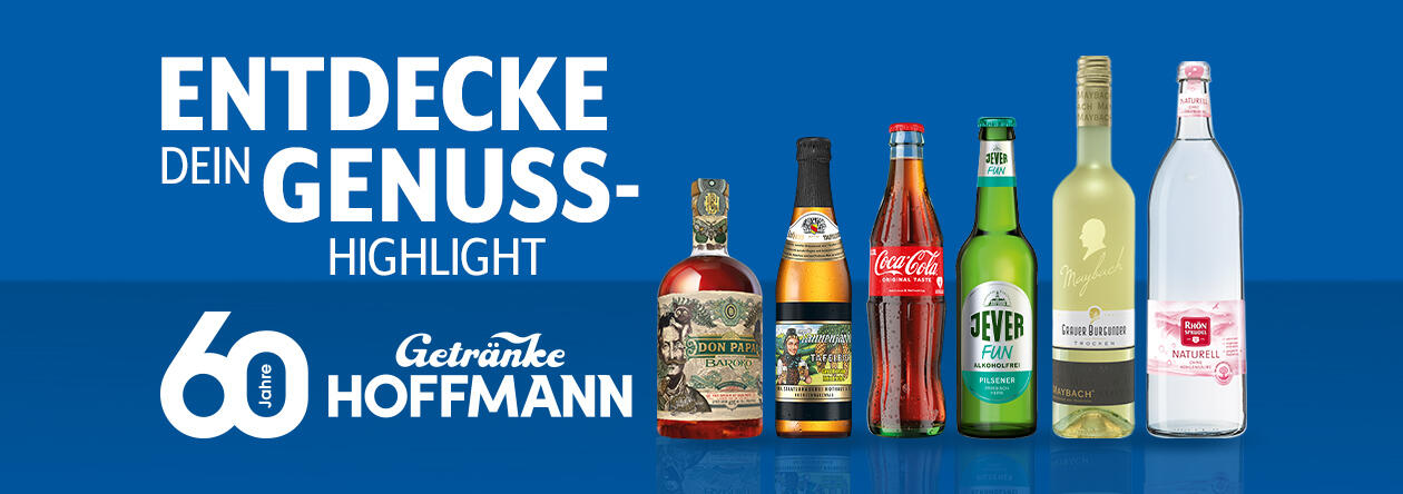 60 Jahre Getränke Hoffmann - wir feiern!