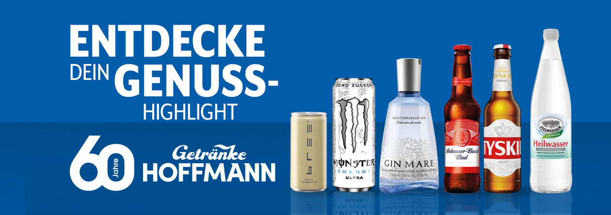 60 Jahre Getränke Hoffmann - wir feiern!