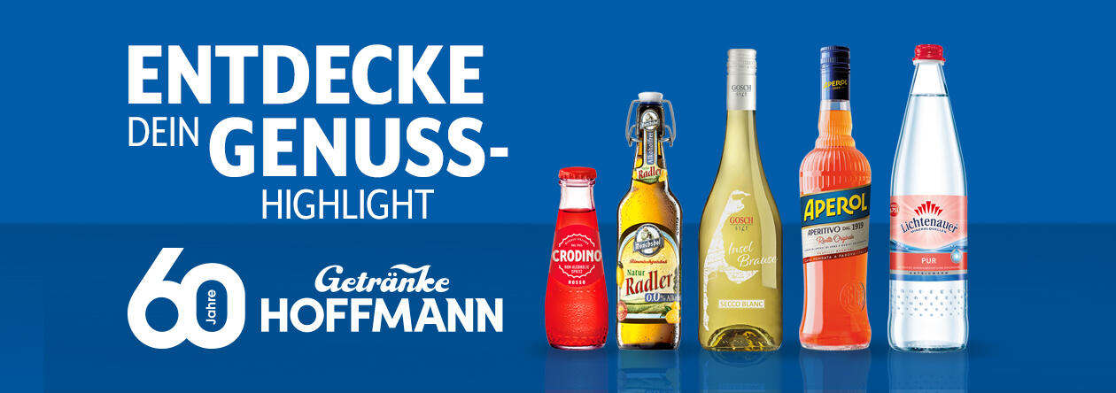 60 Jahre Getränke Hoffmann - wir feiern!